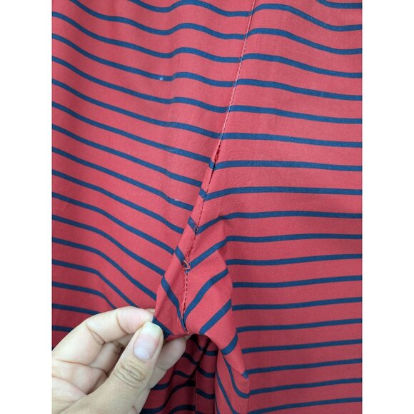 Abercrombie & Fitch Board Shorts Men Size 34 Striped Trunks Beach Sailor Retro - Picture 3 of 12